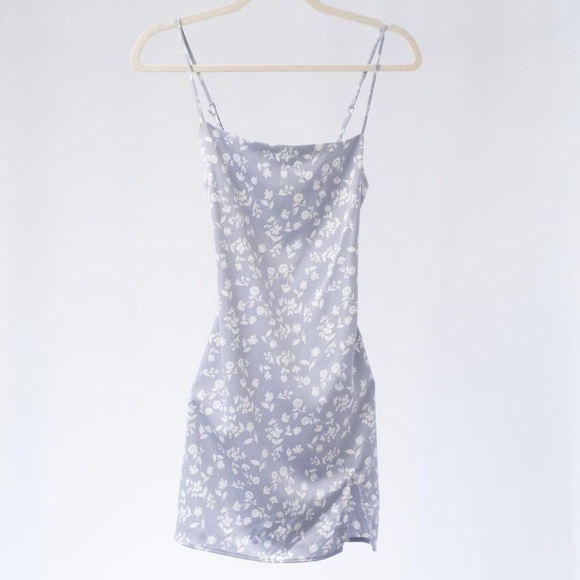 Garage Lavender Floral Slip Dress - Picture 2 of 6